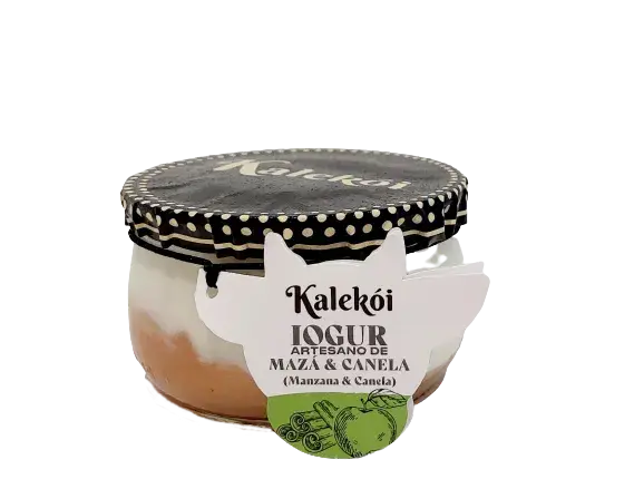 Iogur Kalekoi mazá e canela