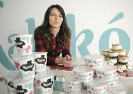 Virutas de oro con yogur de Lalín para saborear la Navidad